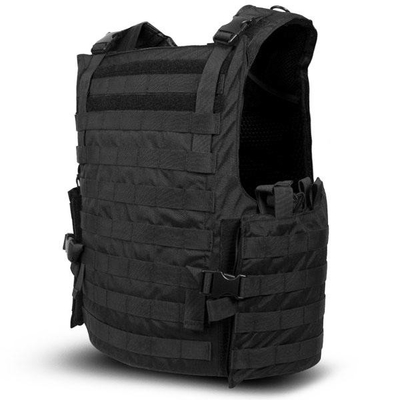 6.5kg Side Opening Military Grade Bulletproof Vest With Foam - Padded Shoulder Straps
