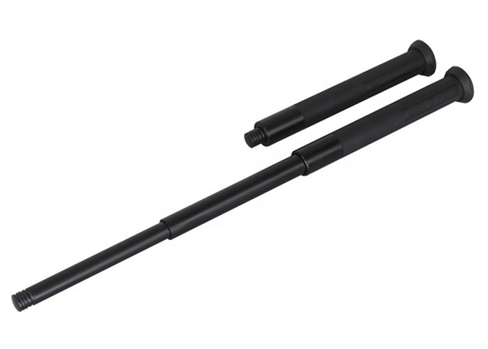Alloy Steel Police Truncheon Telescopic Baton AntiRiot Control ThreeKnot Short Stick