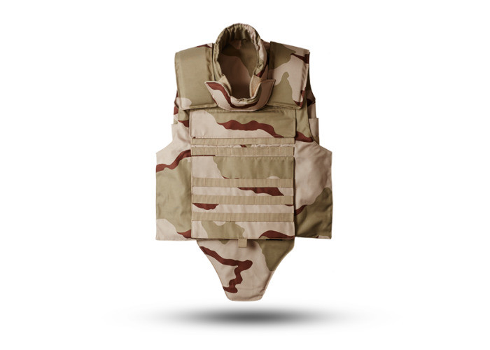 600D Polyester Tactical Bulletproof Vest 2 Side Plates Vest Design