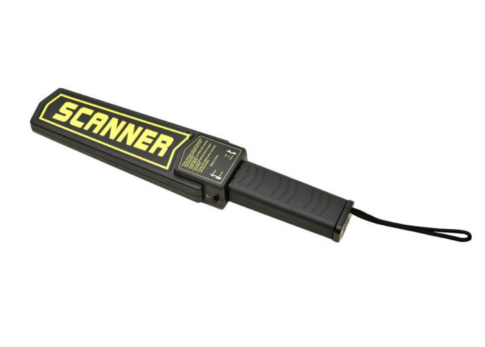 Sound Light Vibration Metal Detector Wand ABS Material For Security Check