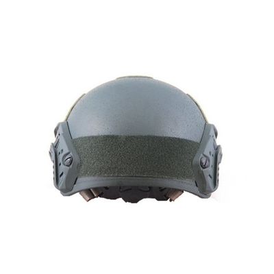 OEM ODM High Cut Ballistic Helmet Level IIIA Black Green