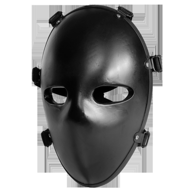NIJ 0101.06 IIIA 9mm Bulletproof Equipment Over Forehead Face Mask