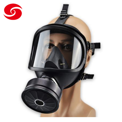 Military Reusable Full Face Gas Mask Chemical And Biological Protective