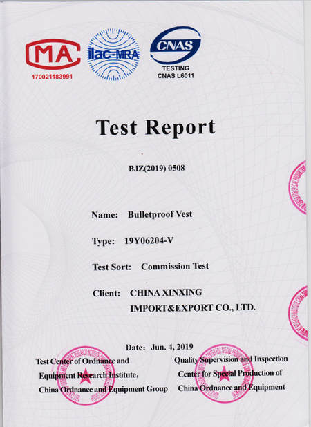 China Shenzhen Xinxing Southern Industrial Development Co., Ltd. certification