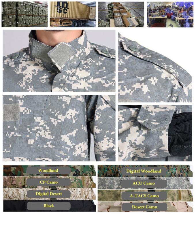 Mar - Pat Military Camo Uniforms City Camouflage TR8020 ACU Cotton / Polyester 1