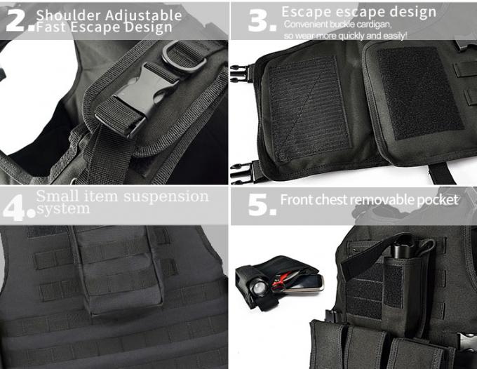 Tactical Outdoor Protective Vest For Security Guard Tactical Vest Tactical Gear 2
