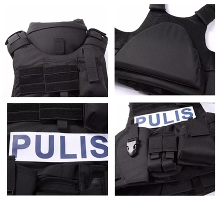 Nylon Molle System Combat Body Armor for Military and Law Enforcement