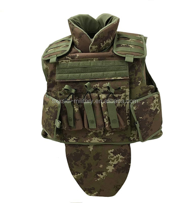 UHMWPE Concealable Stab Proof Army Bullet Proof Vest 9mm Para FMJ