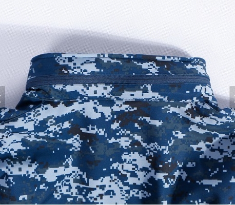 Polyester Lining Navy Blue Military Uniform 220gsm-230gsm M-XXXL
