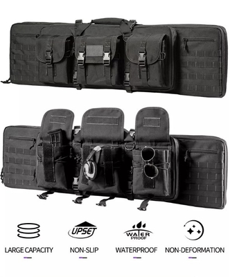 600D Oxford Tactical Double Rifle Gun Bag Backpack Waterproof Xinxing