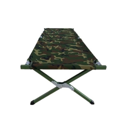 Army Green Tactical Outdoor Gear Folding Military Cot Bed Aluminum Tube