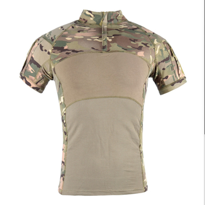 Military Tactical Wear CP CAMO 100% Cotton Shirt Round Neck military army shirt