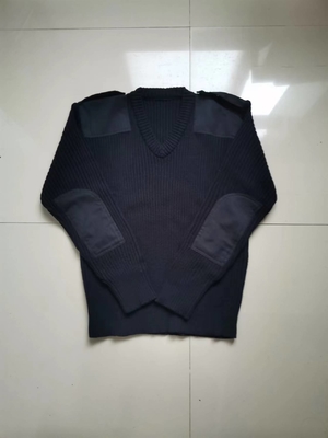 military pullover ， police sweater， wool sweater，wool polyester pullover