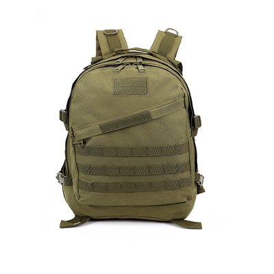 Large 50l Molle Tactical Backpack Khaki Black With Air Cushion Belt