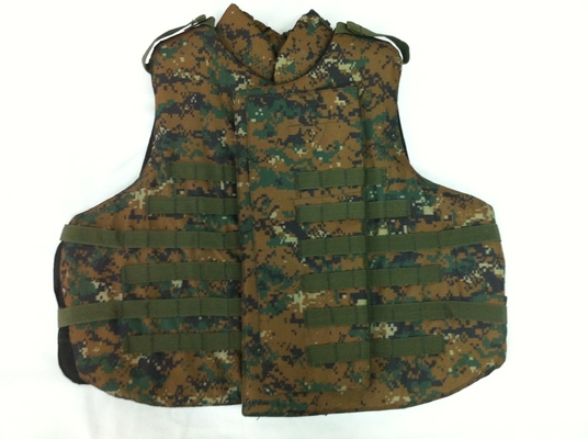 Adjustable Side Straps Military Tactical Bulletproof Vest with Soft Trauma Pad Black