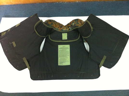 Adjustable Side Straps Military Tactical Bulletproof Vest with Soft Trauma Pad Black