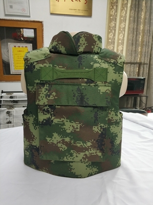 Snap Button Closure Military Tactical Bulletproof Vest with Adjustable Shoulder Straps