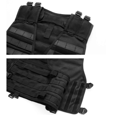 500D PURE Nylon Fabric Military Tactical Vest For Security