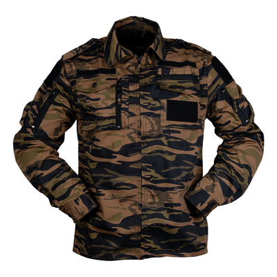 Anti Static Tactical Army Camouflage Uniform 728 Breathable Flame Retardant