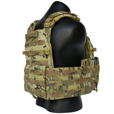 NIJ IIIA Protection Level and Military Tactical Bulletproof Vest with Adjustable Shoulder Straps