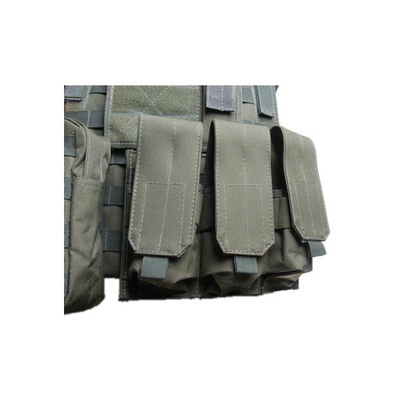 Nylon Combat Tactical Vest Adjustable Size Removable Shoulder Straps
