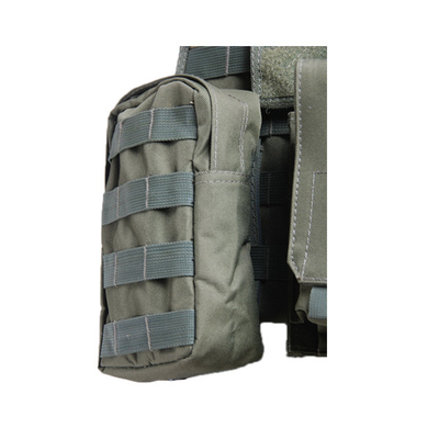 Nylon Combat Tactical Vest Adjustable Size Removable Shoulder Straps
