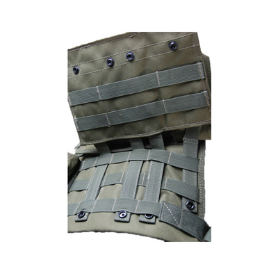 Nylon Combat Tactical Vest Adjustable Size Removable Shoulder Straps