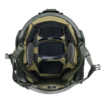 Strength Aramid Fibers Ballistic Combat Helmet Bulletproof Anti Fragmentation Customizable Color