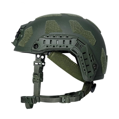 Strength Aramid Fibers Ballistic Combat Helmet Bulletproof Anti Fragmentation Customizable Color