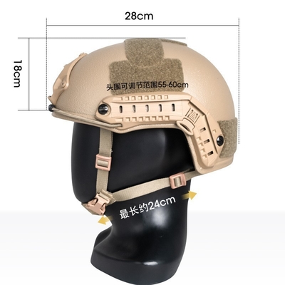 Wholesalers FAST Tactical Helmet Made Of PE Material