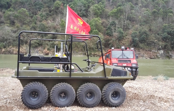Electronic Fuel Injection Military Armored Vehicles 830KG with 60 Km/h Land Speed