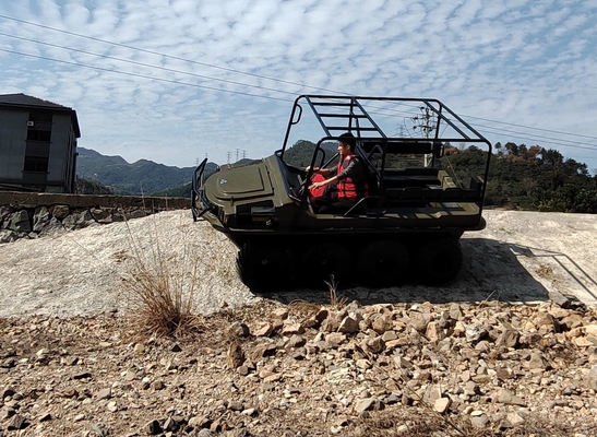 Electronic Fuel Injection Military Armored Vehicles 830KG with 60 Km/h Land Speed