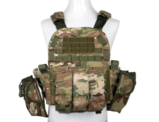 Military Equipment Manufacturer Tactical Vest Plate Carrier Bulletproof with Military Standards NIJ IIIA