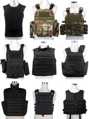 Military Equipment Manufacturer Tactical Vest Plate Carrier Bulletproof with Military Standards NIJ IIIA