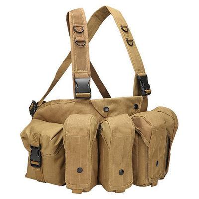 Detachable Gear Equipment Supplies Security Tactical MOLLE System Tactical Vest With Quick Release Buckle