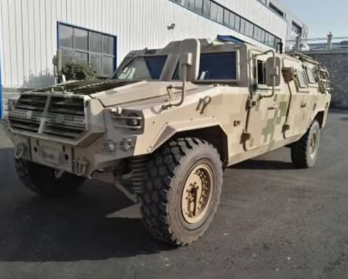 8-Seater Military Protected Vehicles with EFI and 380mm Obstacle Crossing Height