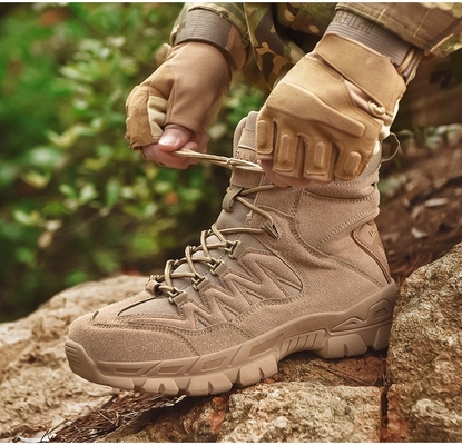 Outdoor Men's High-top Tactical Boots Mountaineering Hunting Boots Training High-top Men's Boots