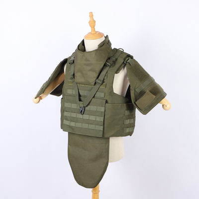 Tactical Gear Security Molle System Oxford Fabric Carrier Vest Tactical Vest With Soft UHMWPE Armor Plate