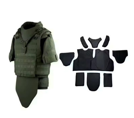 Tactical Gear Security Molle System Oxford Fabric Carrier Vest Tactical Vest With Soft UHMWPE Armor Plate