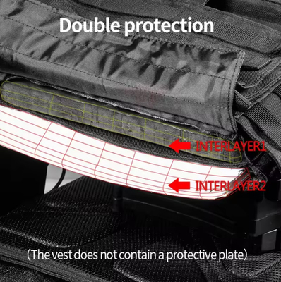 Tactical Training Vest Bag Plate Carrier Quick Release Hunting Molle Tactical Weight Vest Women Men Training