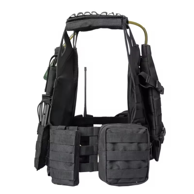 combat tactical vest Removable Shoulder Straps Yellow Tactical Vest With Adjustable Waist Straps