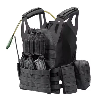 combat tactical vest Removable Shoulder Straps Yellow Tactical Vest With Adjustable Waist Straps