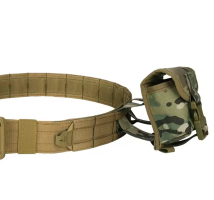 Equipo Tactico Adjustable Molle Bag 6 Pieces Set Polyester Camouflage Tactical Waist Belt With Mag Pouches