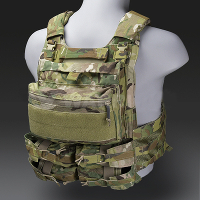 PTG Hot Sale Cordura Nylon Plate Carrier Vest Gilet Tactique De Combat Tactical Camo Vest With CP CPC Style