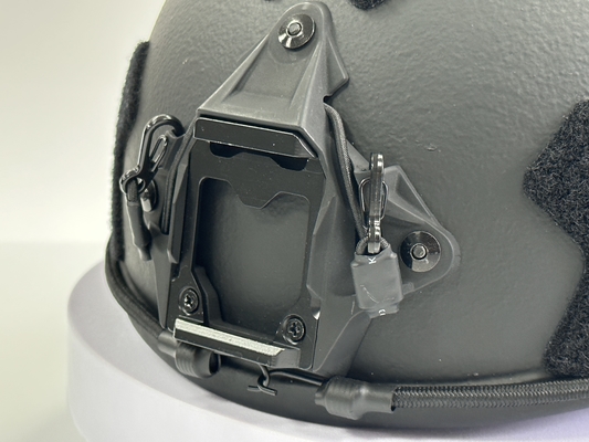Tactical Ballistic Helmet NIJ IIIA UHWPE Black Color For Men Tactical  Military Training