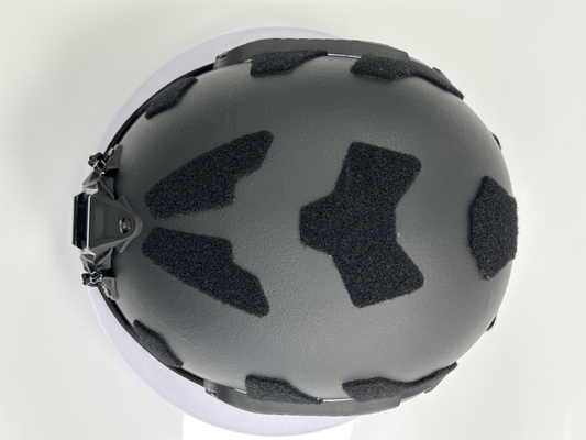 Tactical Ballistic Helmet NIJ IIIA UHWPE Black Color For Men Tactical  Military Training