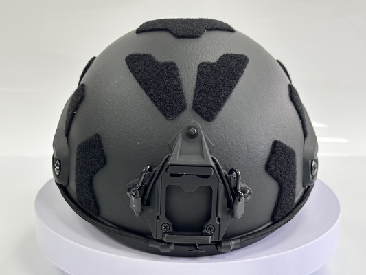 Tactical Ballistic Helmet NIJ IIIA UHWPE Black Color For Men Tactical  Military Training
