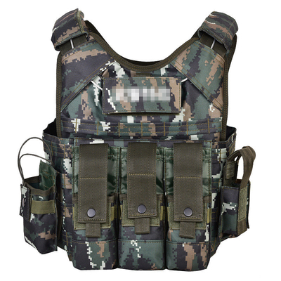Sample Military Tactical Bulletproof Vest Snap Button Closure For Comfortable Wear