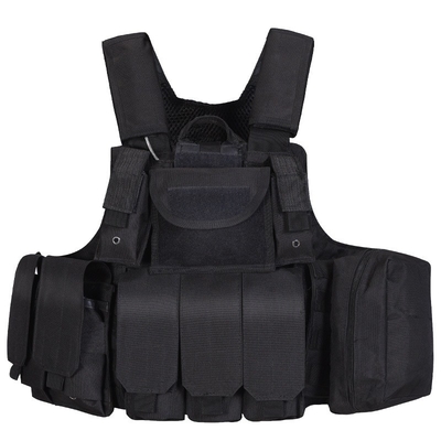 Breathability Adjustable Shoulder Straps Combat Ballistic Vest For Effective Armor Protection