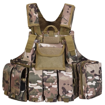 Breathability Adjustable Shoulder Straps Combat Ballistic Vest For Effective Armor Protection